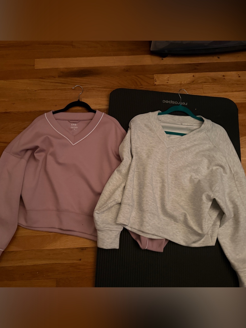 Set of 2 Abercrombie YPB neoknit sweatshirts